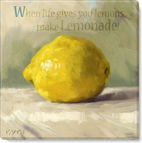 Lemon Giclee Wall Art