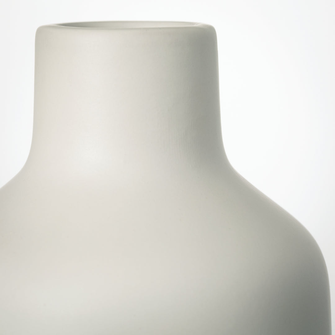 Bottle Vase Ceramic, Matte White
