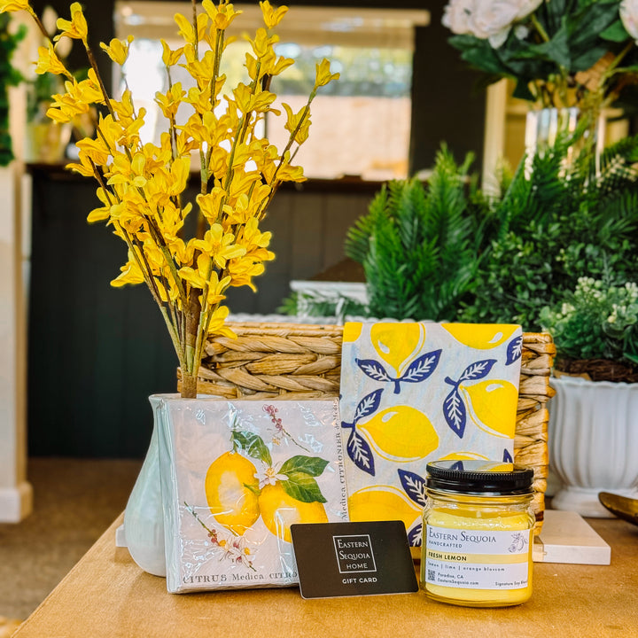 Lemon Mothers Day Basket