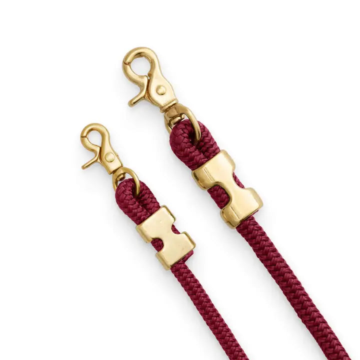 Wine Marine Rope Dog Leash, 5 Foot