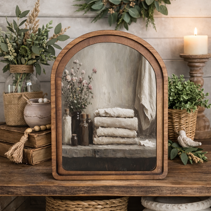 Framed Canvas Art Sign