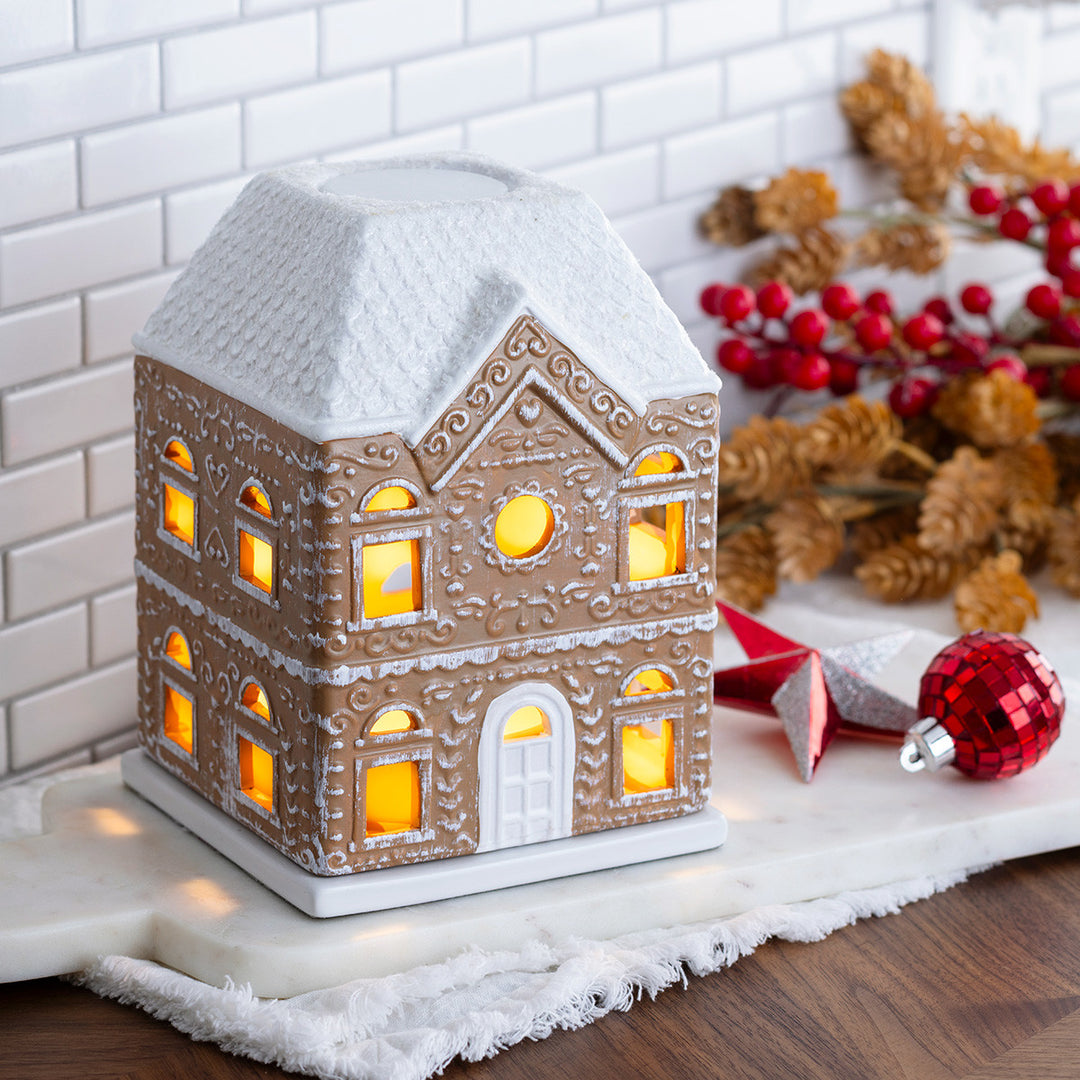 Gingerbread House Canopy Fragrance Warmer