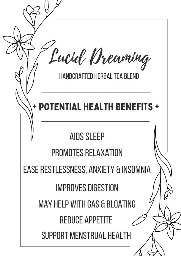 Lucid Dreaming Handcrafted Herbal Tea Blend, 1.73 oz