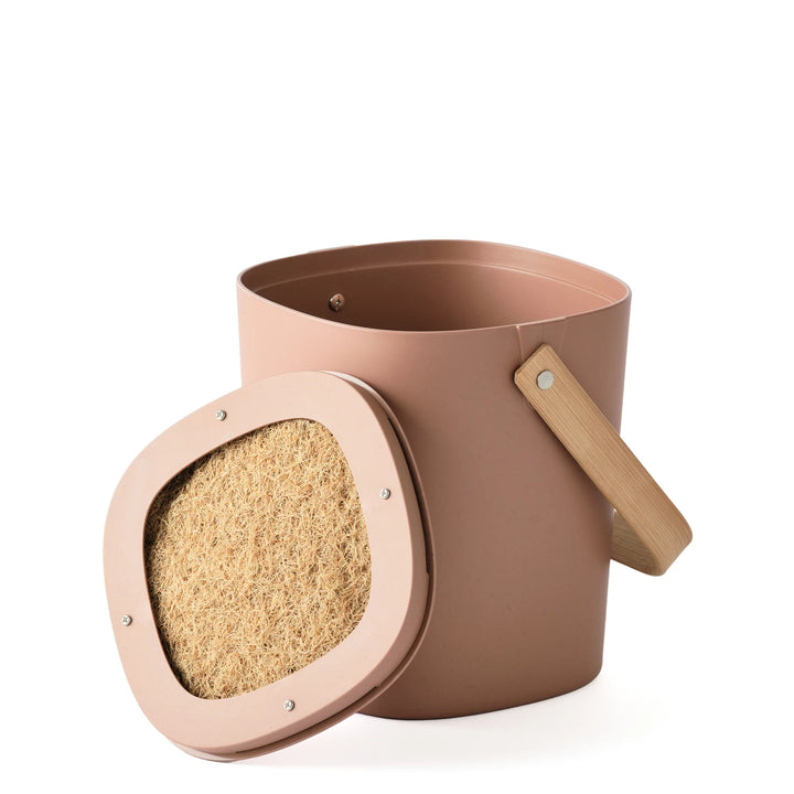 Astrik Kitchen Compost Bin, 7" x 8.75"