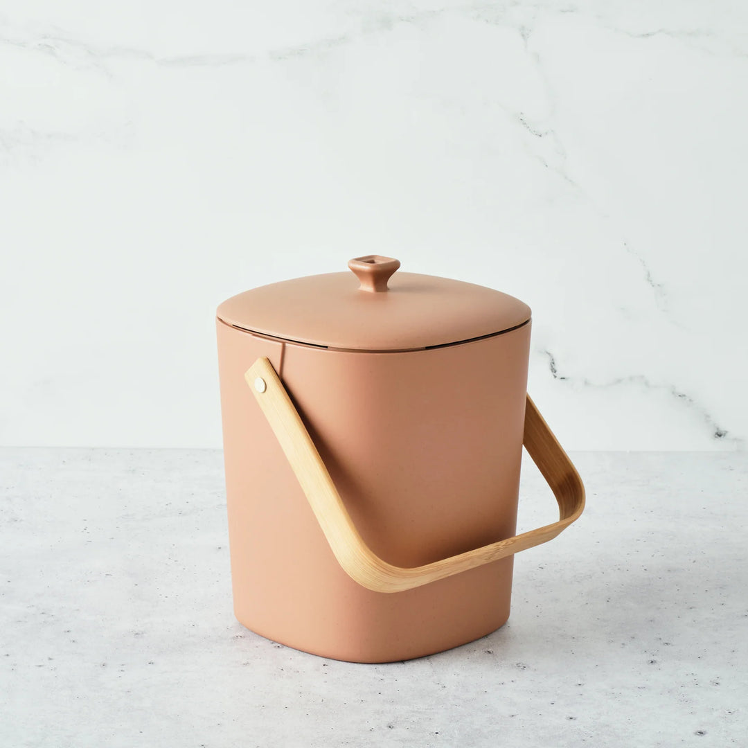 Astrik Kitchen Compost Bin, 7" x 8.75"