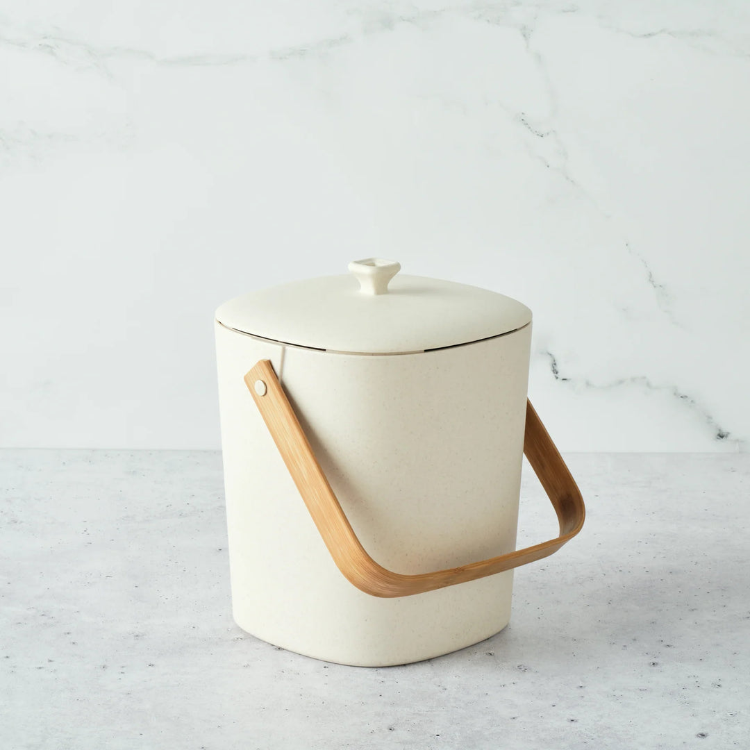 Astrik Kitchen Compost Bin, 7" x 8.75"