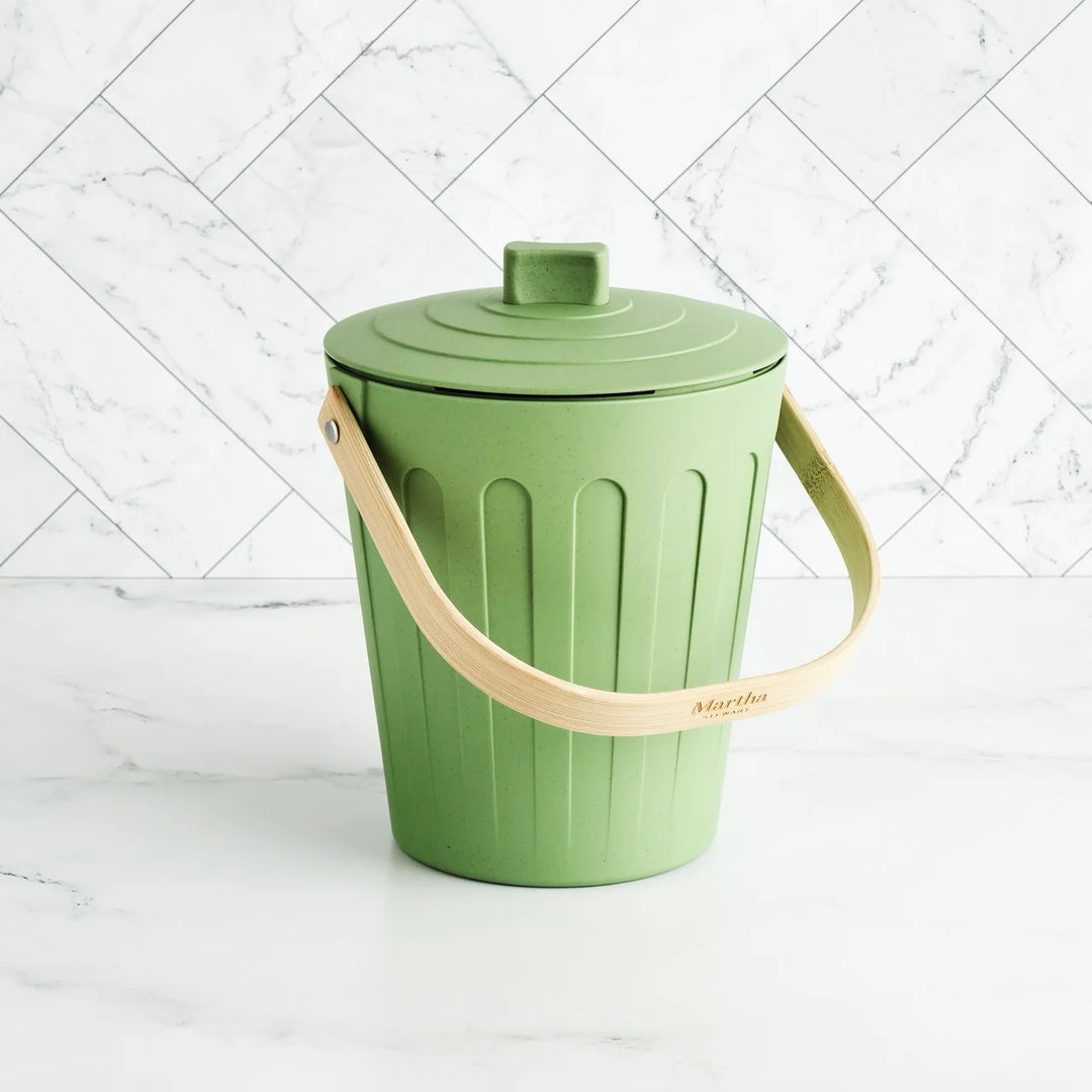 Martha Stewart's Kitchen Compost Bin, 7.5" x 9.1"