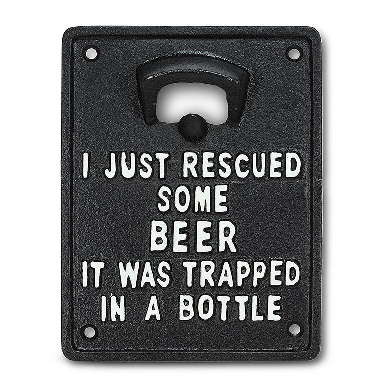 Rescued Beer Wall Bottle Opener