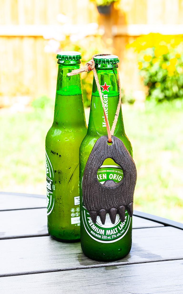 Bear Paw Bottle Opener