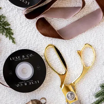 Brown Velvet Ribbon Spool