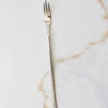 Hammered Stainless Steel Serving Utensils