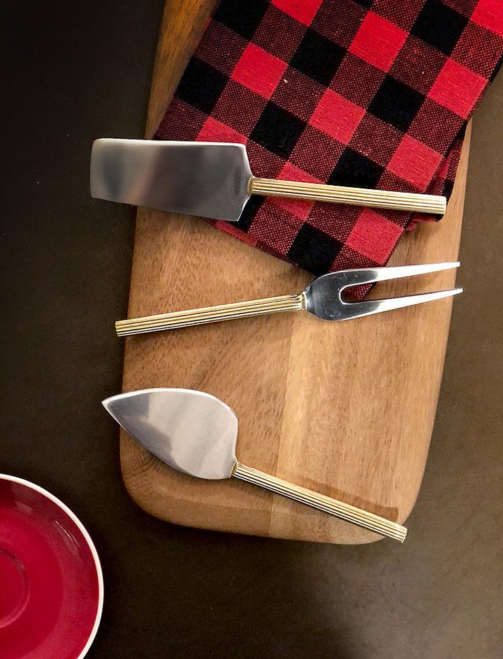 Rib Handle Cheese Tools, Set of 3