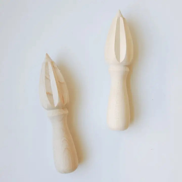 Natural Wood Citrus Reamer