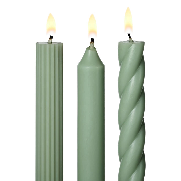 Assorted Candle Tapers, 3-Pack