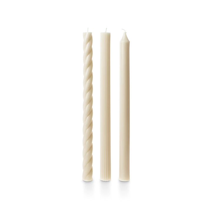 Assorted Candle Tapers, 3-Pack