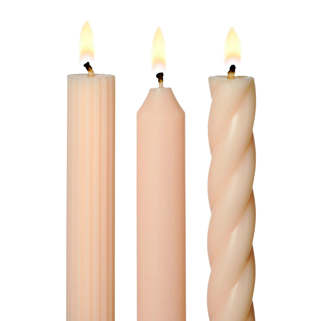 Assorted Candle Tapers, 3-Pack