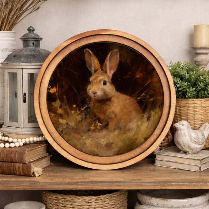 Framed Canvas Art Sign