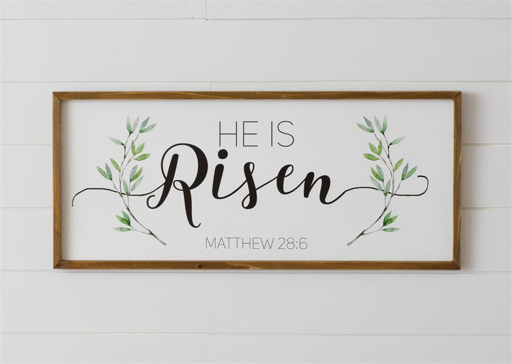 Decorative sign with &