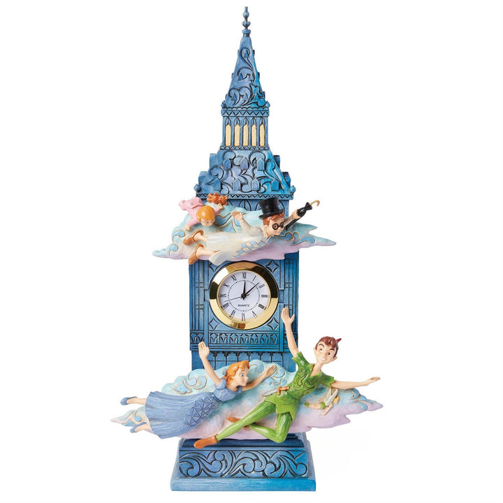 Disney Traditions Peter Pan Clock by Jim Shore