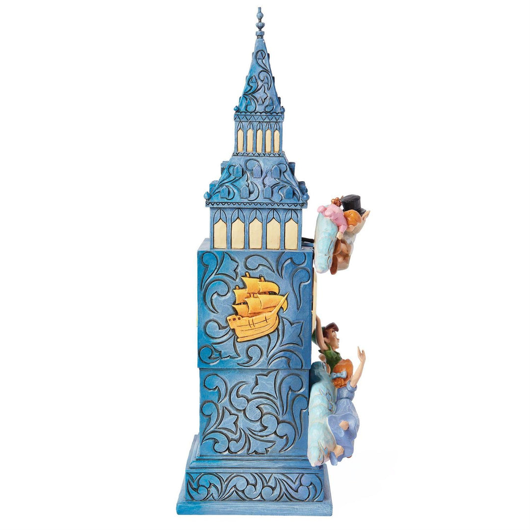 Disney Traditions Peter Pan Clock by Jim Shore