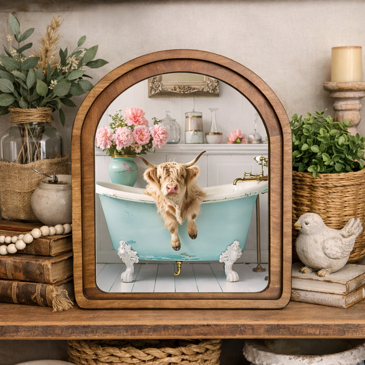 Framed Canvas Art Sign