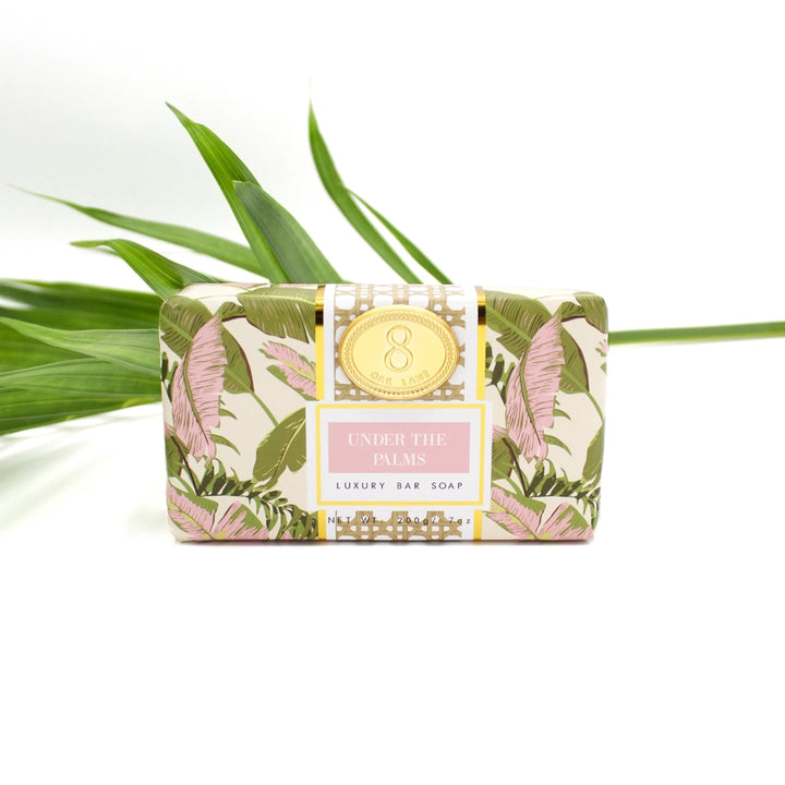 Under The Palms Wrapped Bar Soap, 7oz