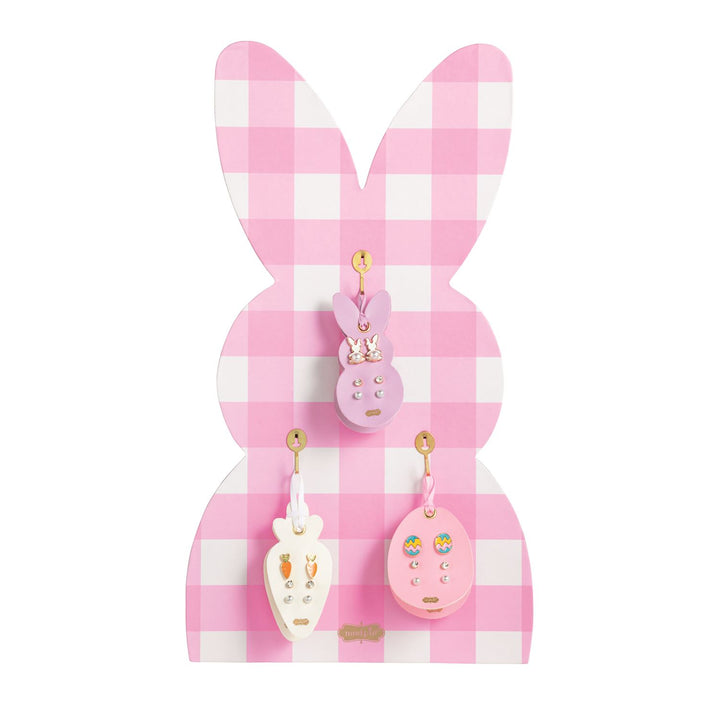 Easter Icon Stud Earring Set – Bunny, Carrot &amp; Egg