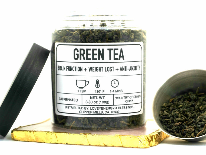 Green Tea Handcrafted Herbal Tea, 3.8 oz