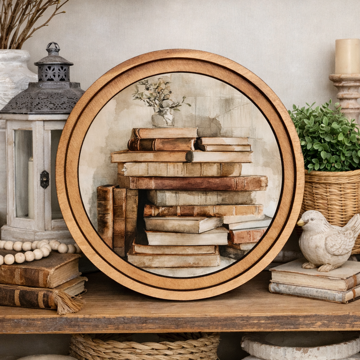 Framed Canvas Art Sign