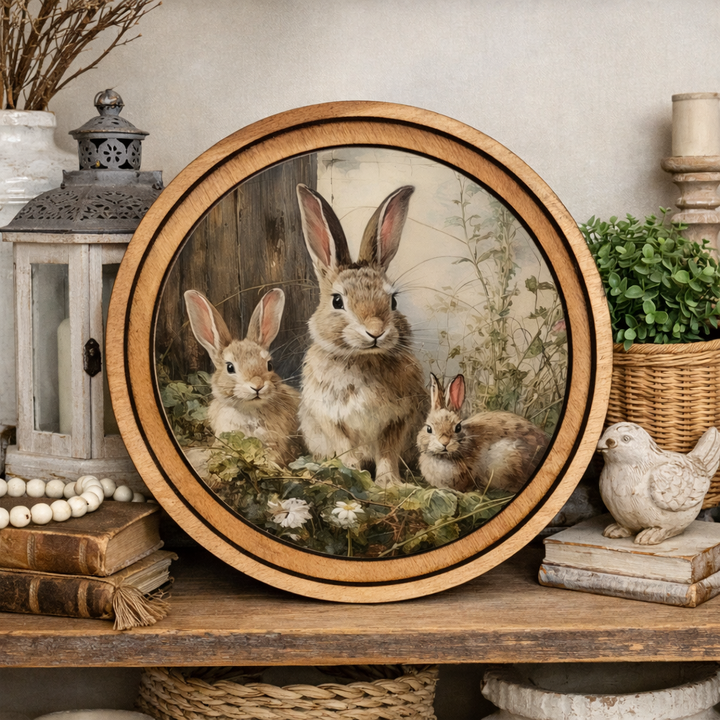 Framed Canvas Art Sign