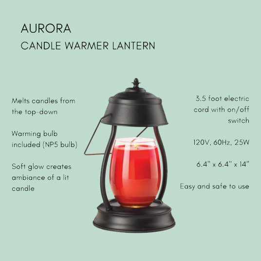 Hurricane Lantern Candle Warmer