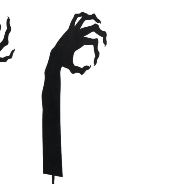 38" Monster Hand Metal Yard Stake