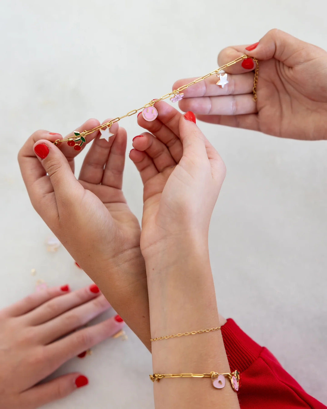 Valentines Day Charm Bracelet Kit