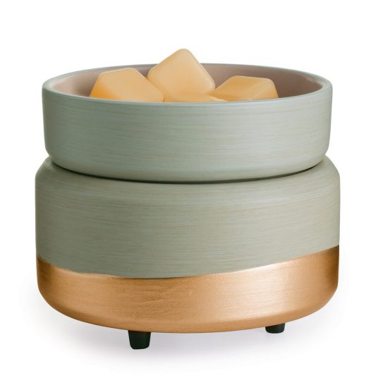 Green & Gold 2-In-1 Warmer