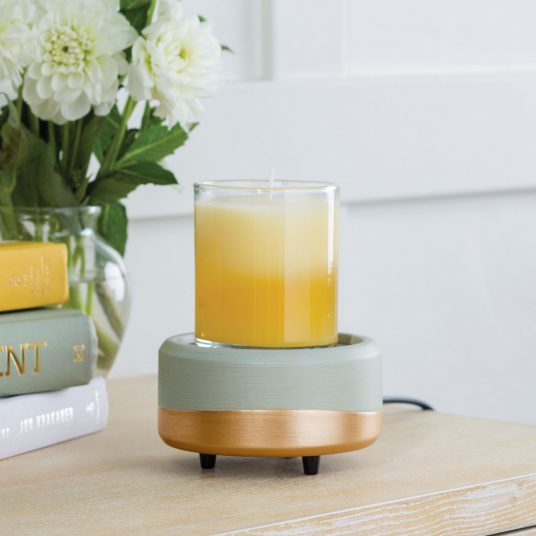 Green & Gold 2-In-1 Warmer