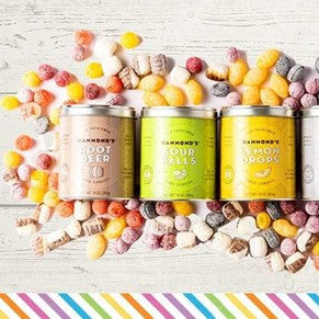 Hammond's Root Beer Drops Old Fashioned Hard Candies