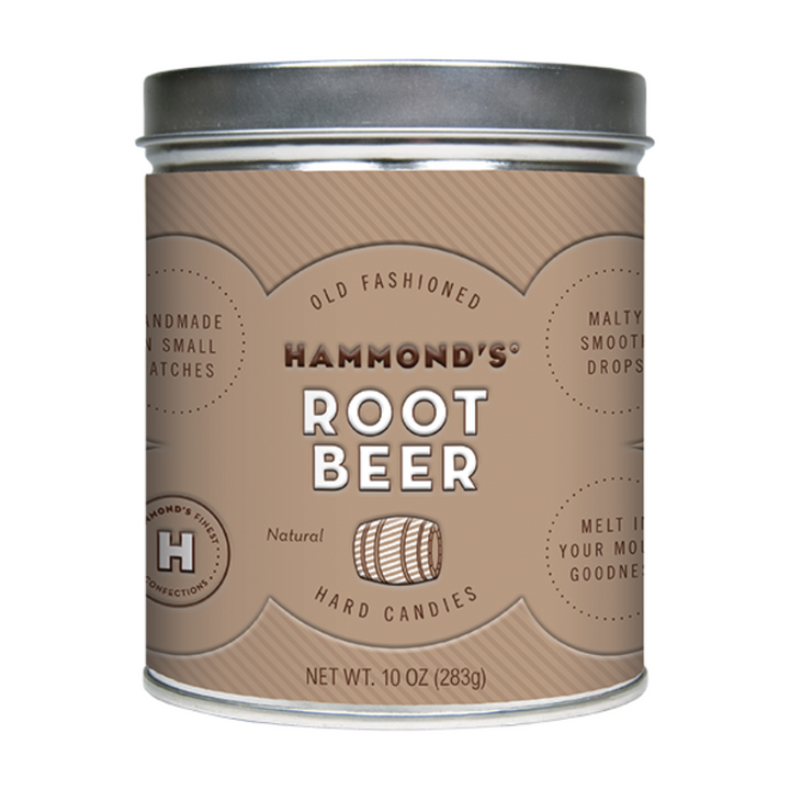Hammond's Root Beer Drops Old Fashioned Hard Candies