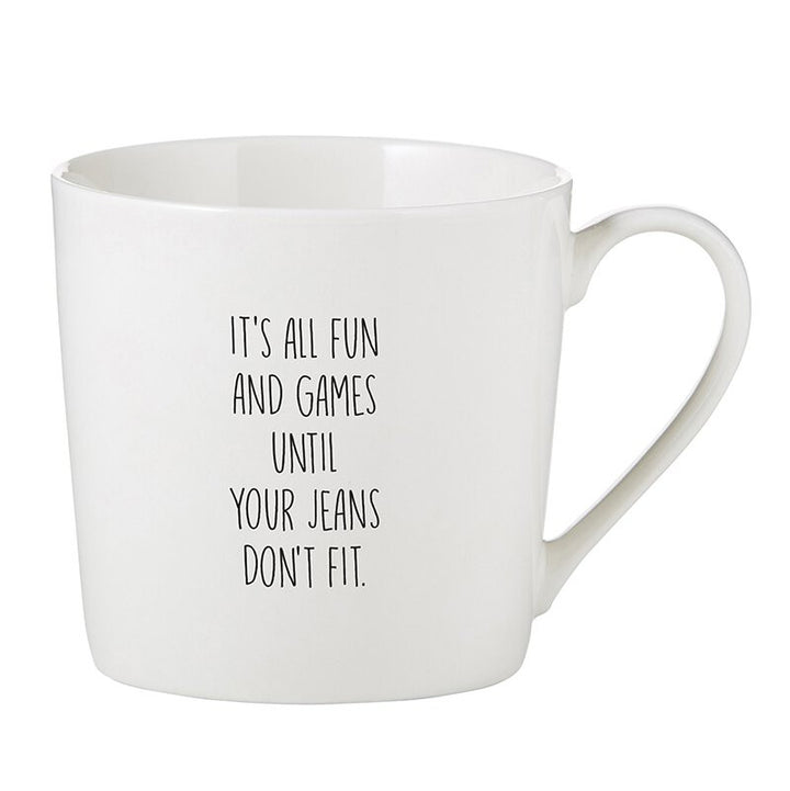 Ceramic Cafe Mug, 14 oz