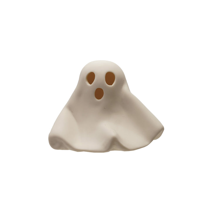 Stoneware Ghost with LED Lights