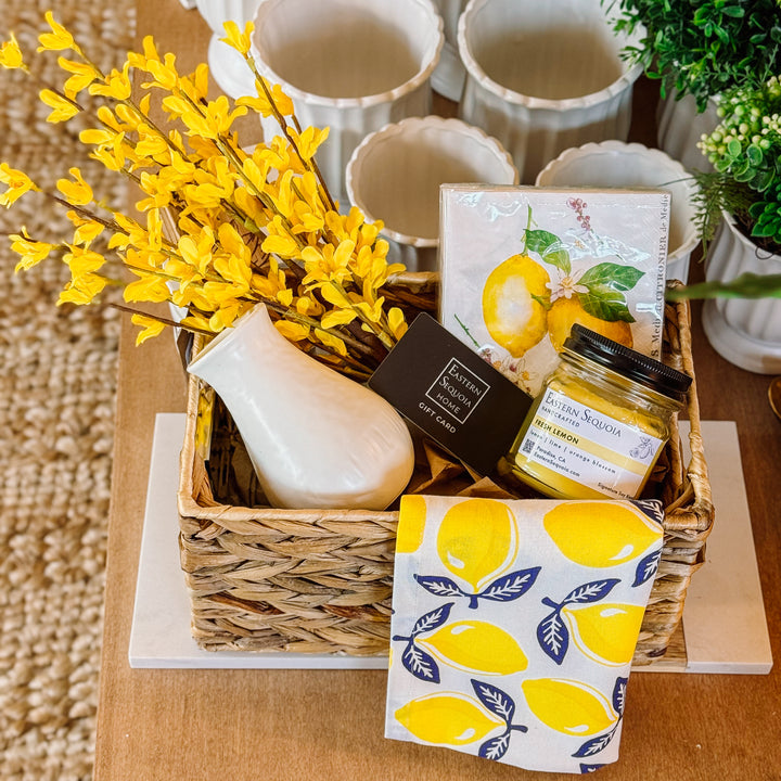 Lemon Gift Basket