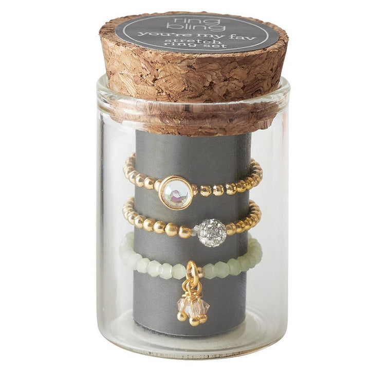 Bling Stretch Ring Set