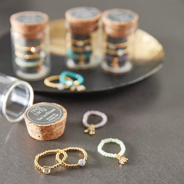 Bling Stretch Ring Set