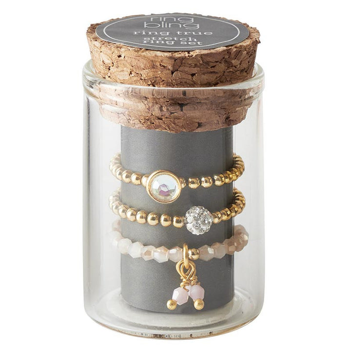 Bling Stretch Ring Set