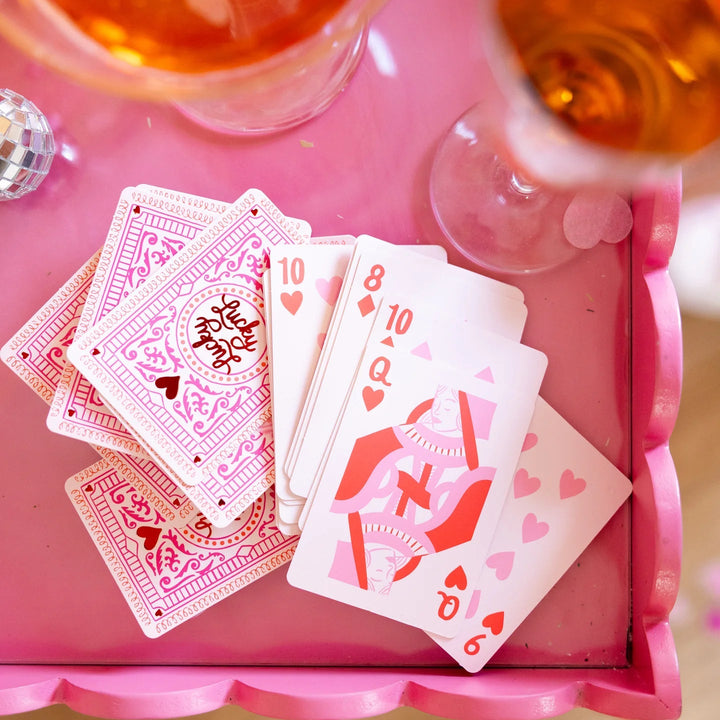 Valentines "Lucky" Playing Cards