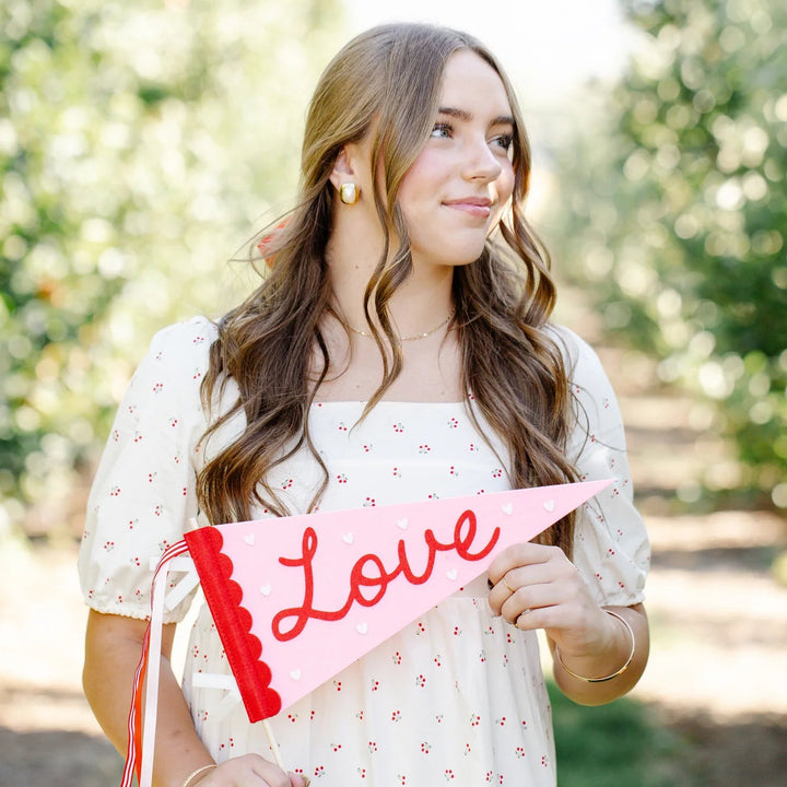 "Love" Felt Pennant Banner