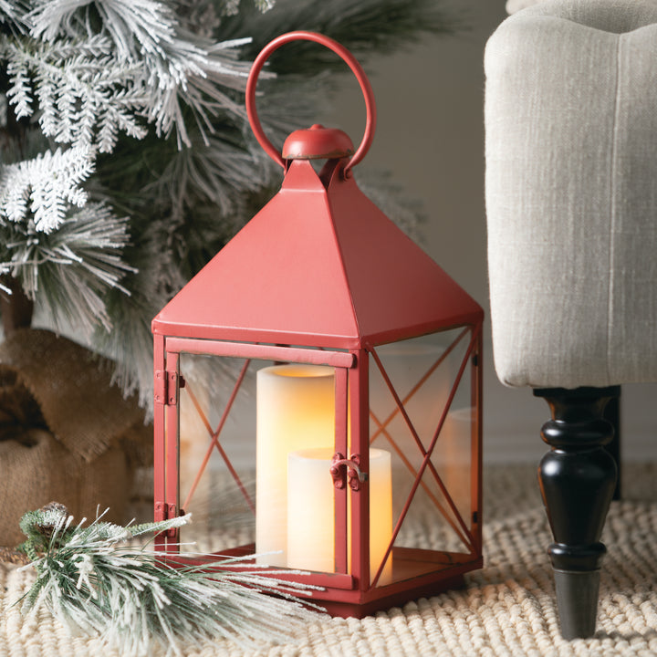 Rustic Red Lantern