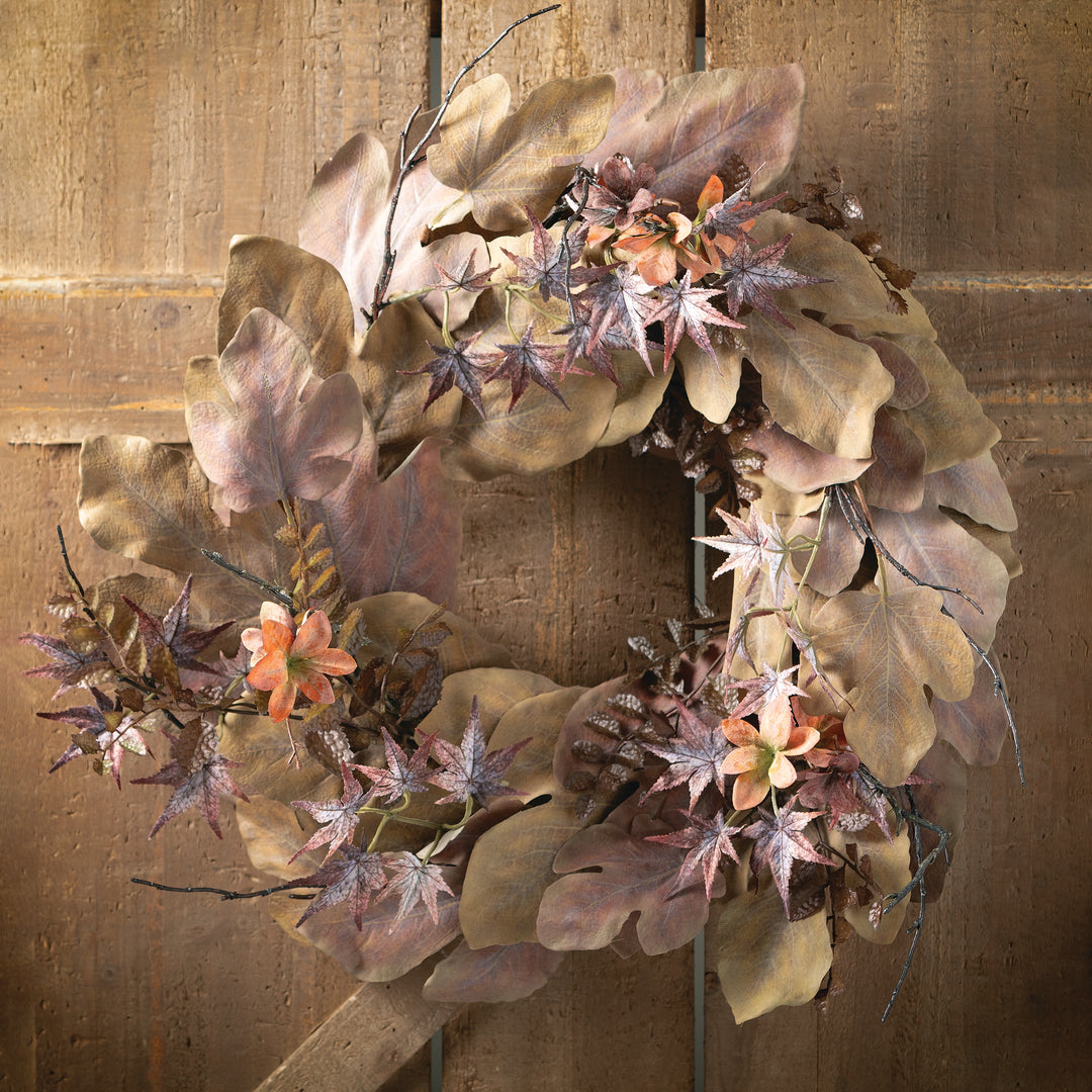 Rustic Fall Wreath, 26"