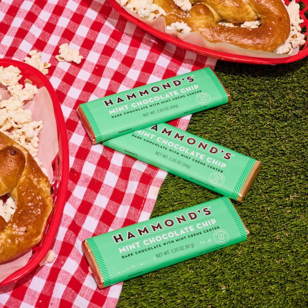 Hammond’s Mint Chocolate Chip Chocolate Bar, 2.25 oz