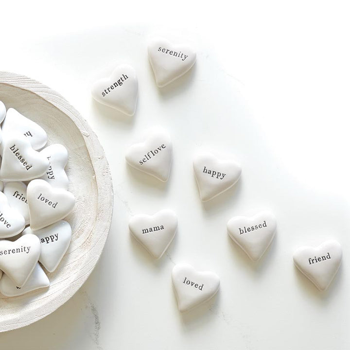 Ceramic Word Heart