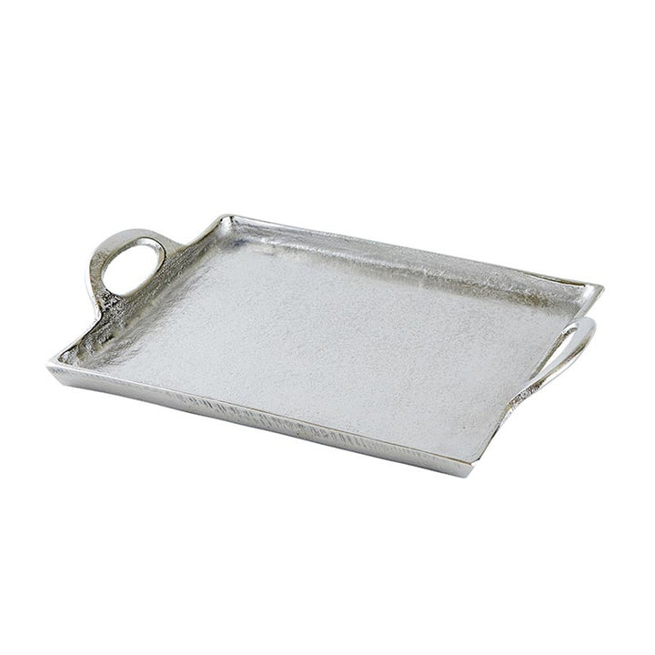 Silver Aluminum Tray